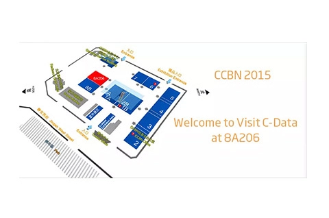Bem-vindo a visitar C-Data no CCBN 2015