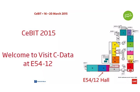 Bem-vindo a visitar C-Data na CeBIT 2015