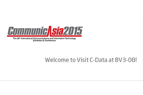 Bem-vindo a visitar C-Data na CommunicAsia 2015