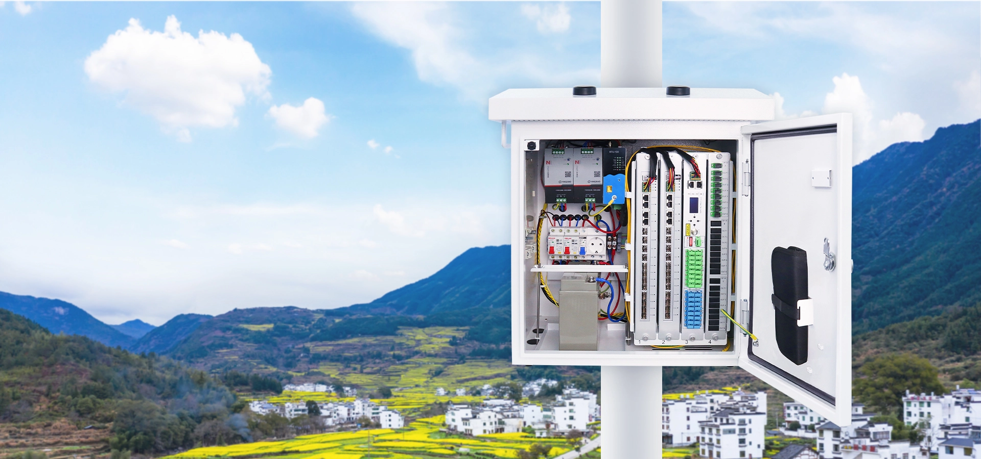 C-Gabinete abrangente inteligente ao ar livre de dados OLT FDC600Y