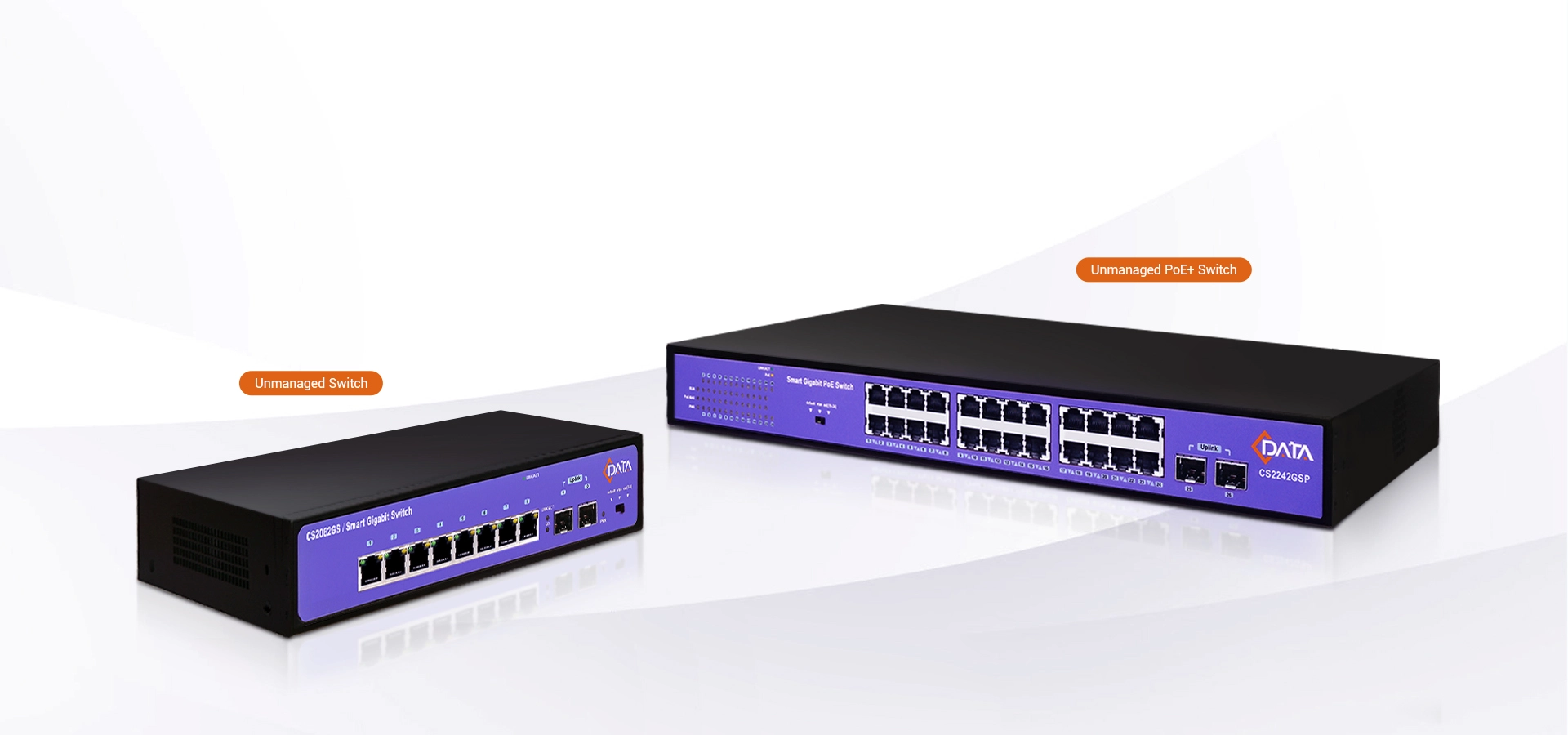 Série de comutador não gerenciado Ethernet Gigabit C-Data