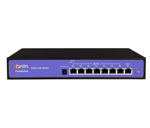 Série de switch Gigabit Ethernet PoE
