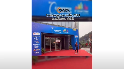 Explore a solução PON inovadora na CONVERGENCE INDIA EXPO 2024 no estande D288, C-Data!