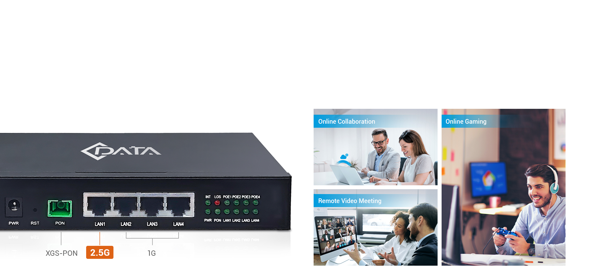 Conectividade sem esforço com desempenho de alta velocidade