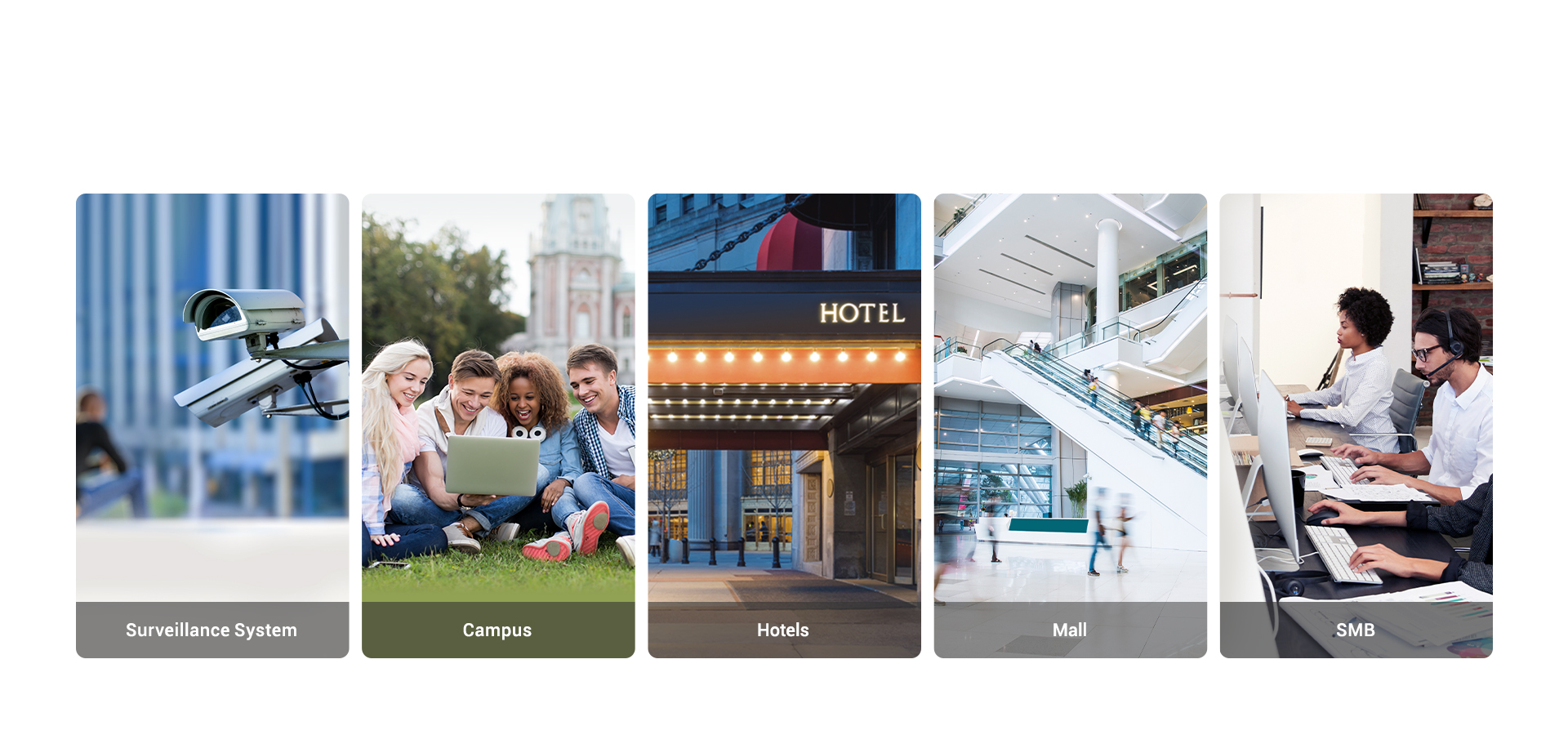 Cenários de Aplicação Múltiplos