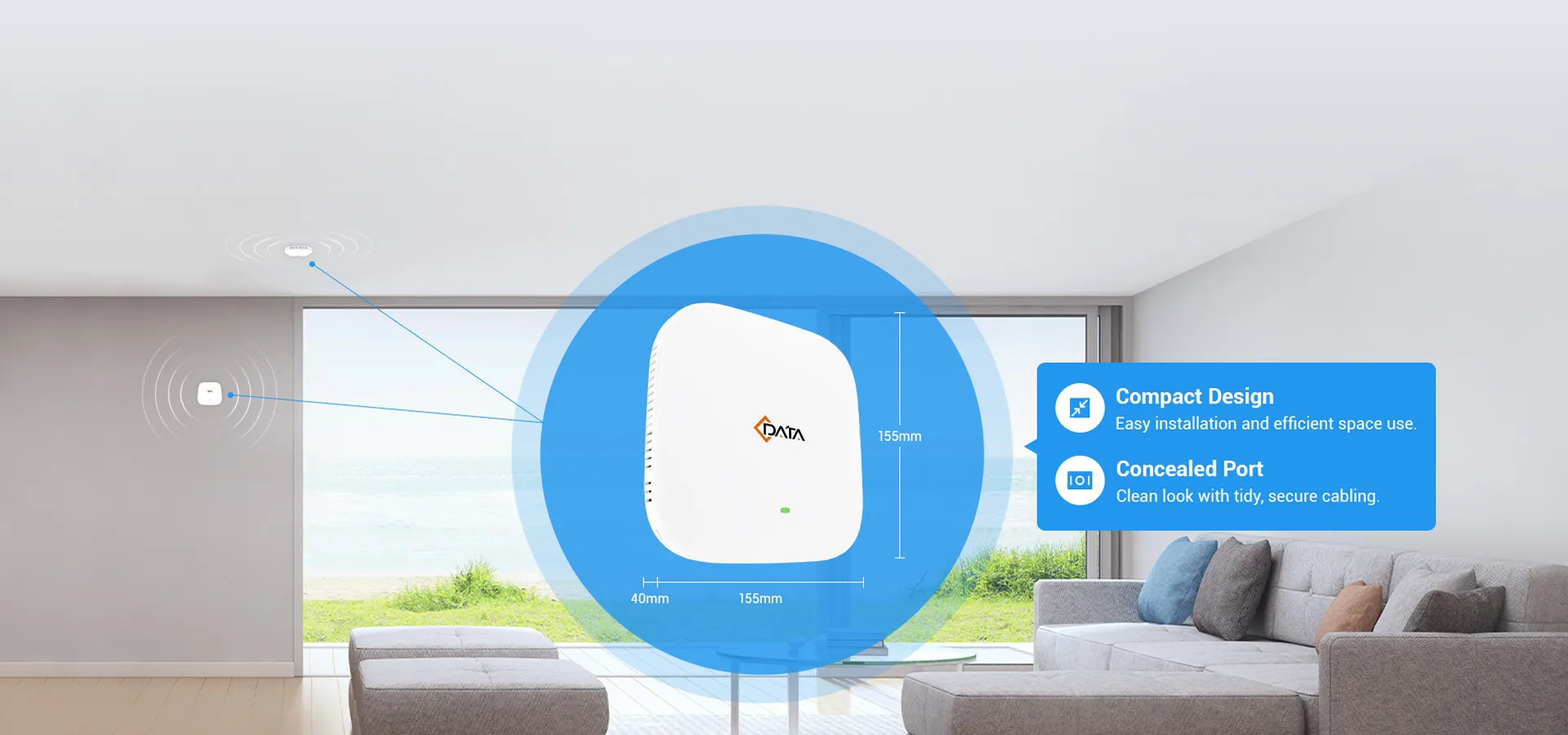 Montagem flexível para todos os cenários