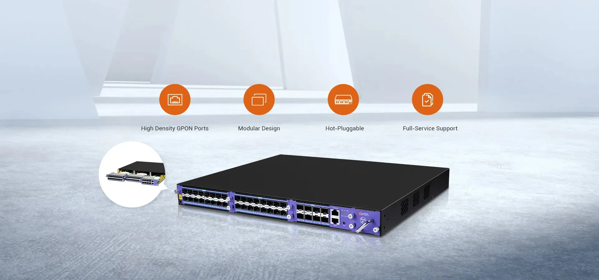 Plataforma OLT Expansível C-Data FD1700S
