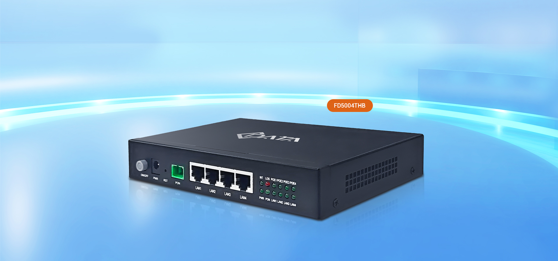 C-Data XGS-PON MDU com suporte PoE+