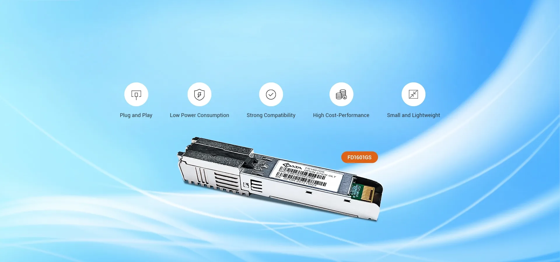 C-Data GPON OLT SFP Stick with MAC - 翻译中...