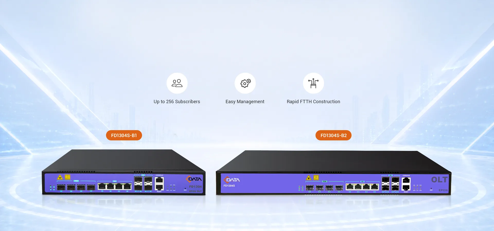 C-Data 4-Port EPON OLT - 翻译中...