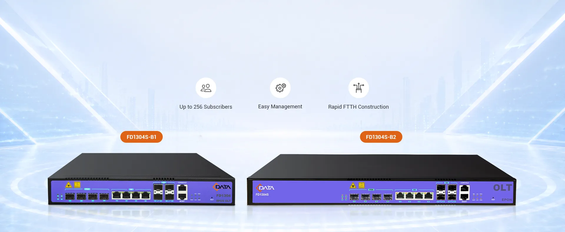 C-Data OLT EPON de 4 Portas
